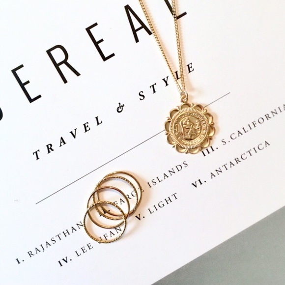 Gold Filled Saint Christopher Necklace - Picture 5 of 6